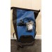 Ceviss - Waterproof enkele fietstas - 30 liter - blauw / zwart