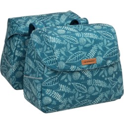 New Looxs Forest Joli Dubbele Fietstas - 37 liter - Blauw New Looxs Forest Joli Dubbele Fietstas - 37 liter - Blauw