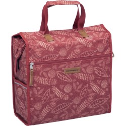 New Looxs Forest Lilly Enkele Fietstas Shopper - 18 liter - Rood New Looxs Forest Lilly Enkele Fietstas Shopper - 18 liter - Rood