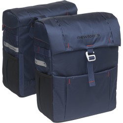 New Looxs Vigo Dubbele Fietstas - 37 liter – Blauw New Looxs Vigo Dubbele Fietstas - 37 liter – Blauw