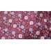 Traveler Dubbele paarse fietstas bloemen roze blauw wit